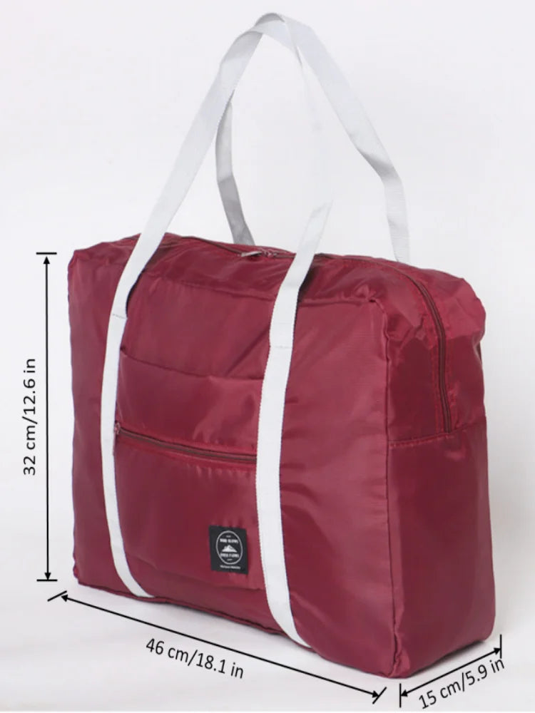 Foldable Travel Duffel Bag for Airlines Carry on Bag for Women
