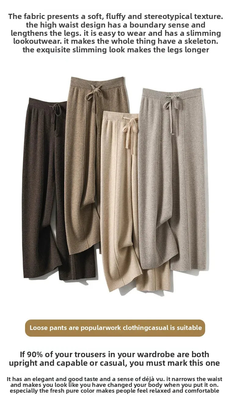 Women's High Waist Wide Leg Pants