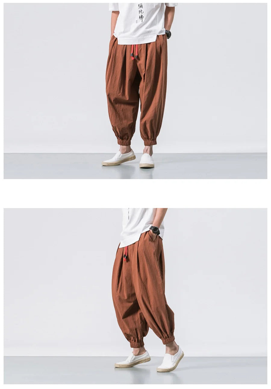 Men Loose Harem Pants