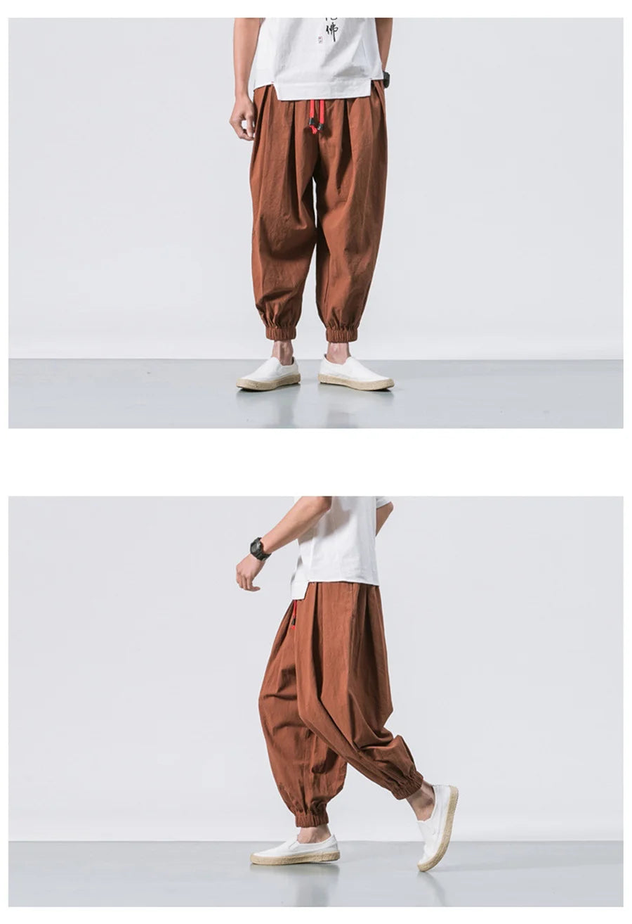 Men Loose Harem Pants