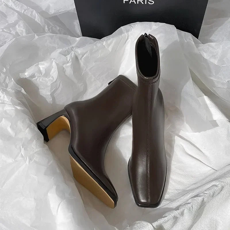 Women's Short Vintage Warm Cotton Ankle Boots