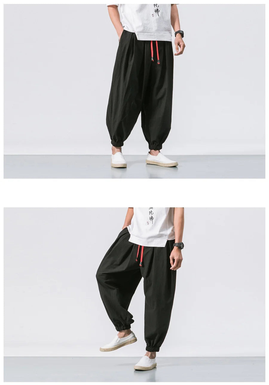 Men Loose Harem Pants