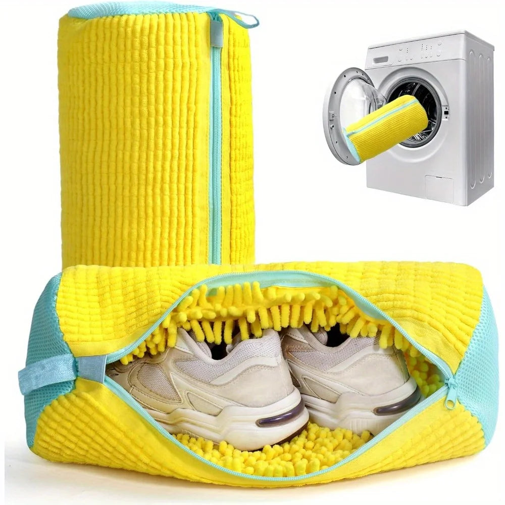 Durable Shoe Washing Machine Zipper Bag for All Shoe Types