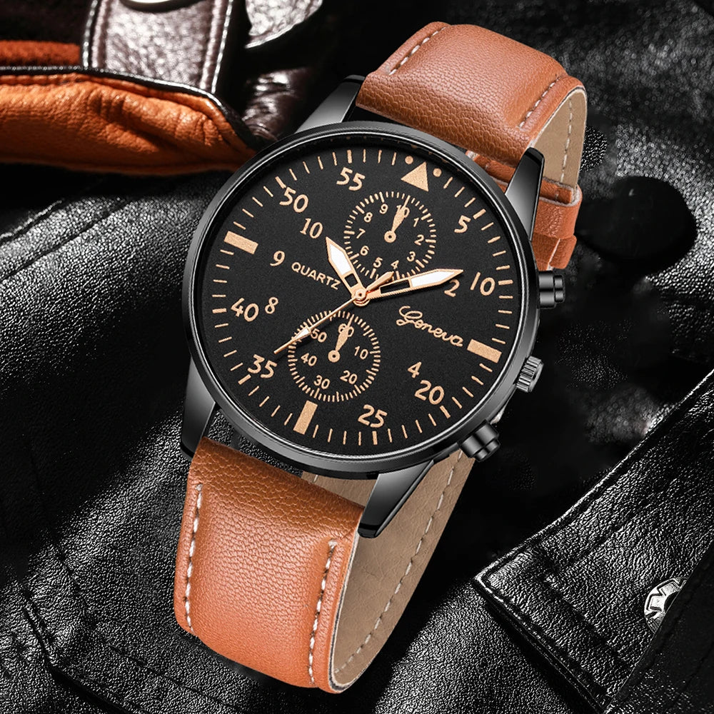 Men's Fashion Watch Set