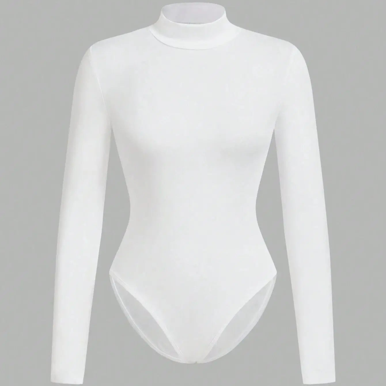 Women's high neck long sleeve body suit