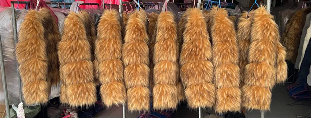 Women's thick Faux Fur Coat  Jacket