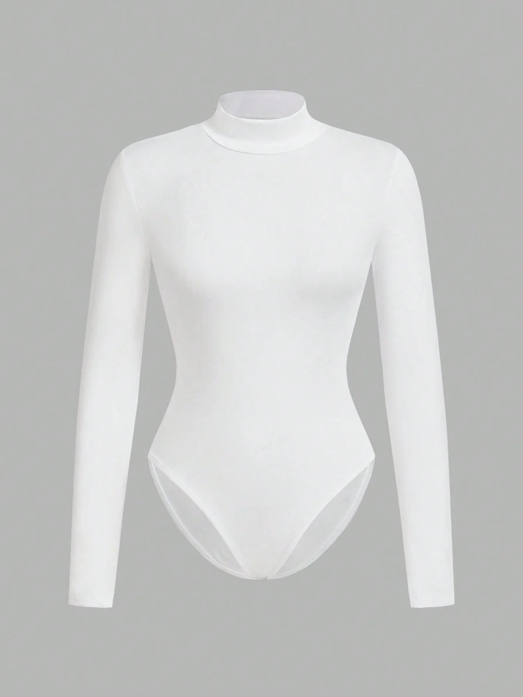 Women's high neck long sleeve body suit