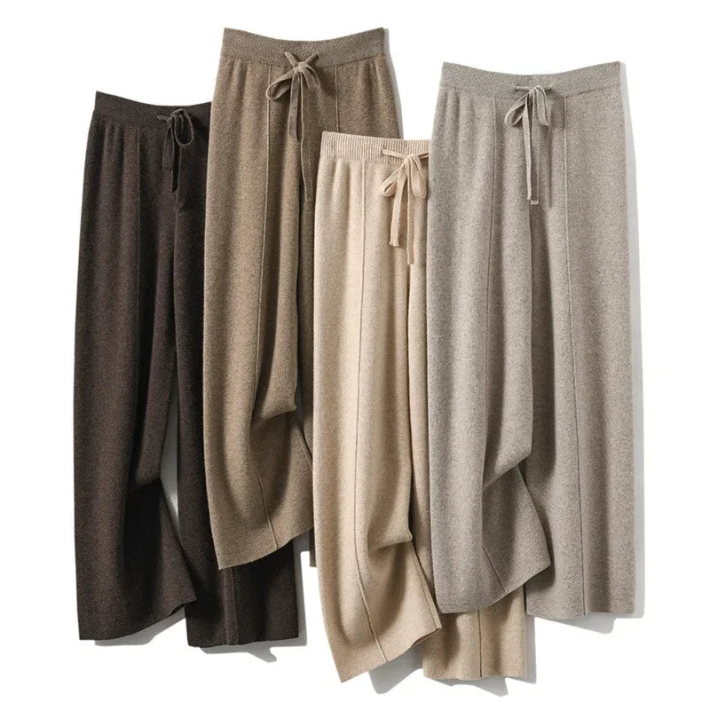 Women's High Waist Wide Leg Pants