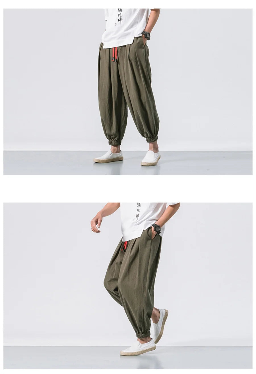 Men Loose Harem Pants