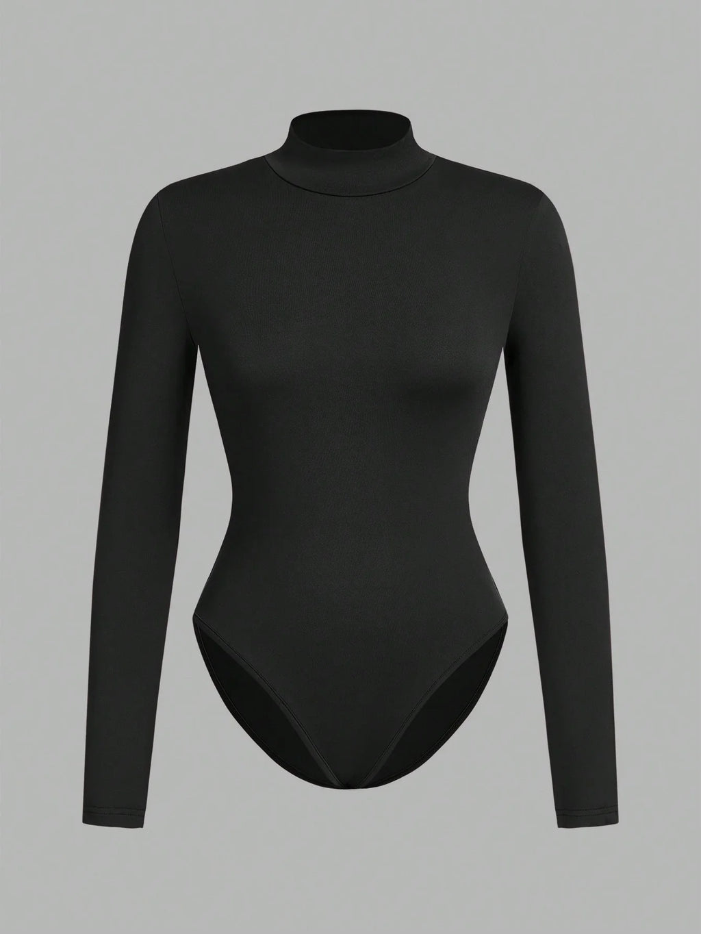 Women's high neck long sleeve body suit