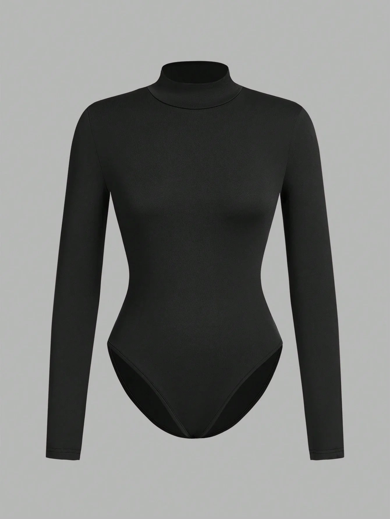 Women's high neck long sleeve body suit