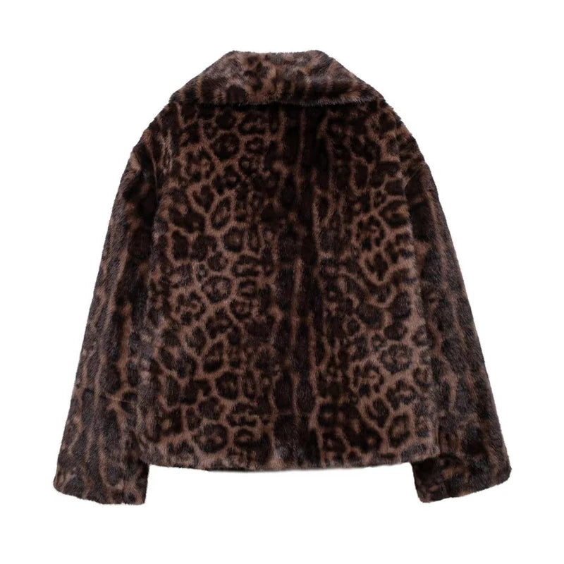 Women's Plush Fluffy Fur Coat