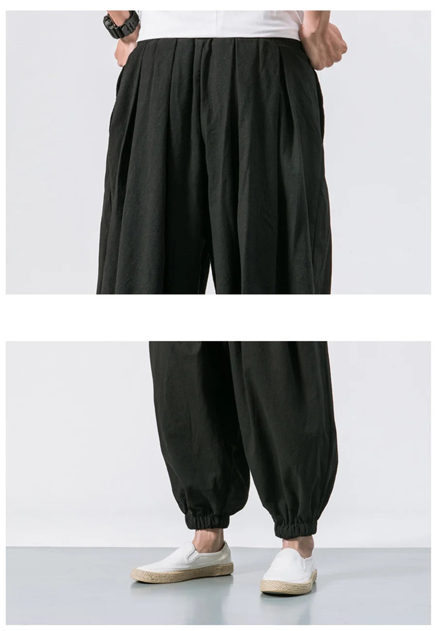 Men Loose Harem Pants