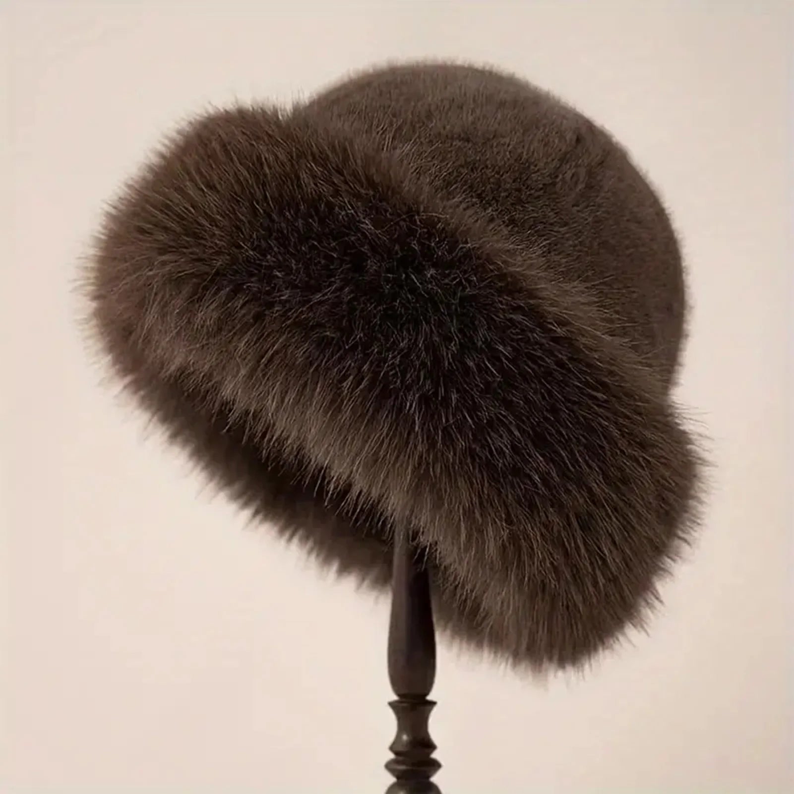 Women's Thicken Plush Warm Fur Hat