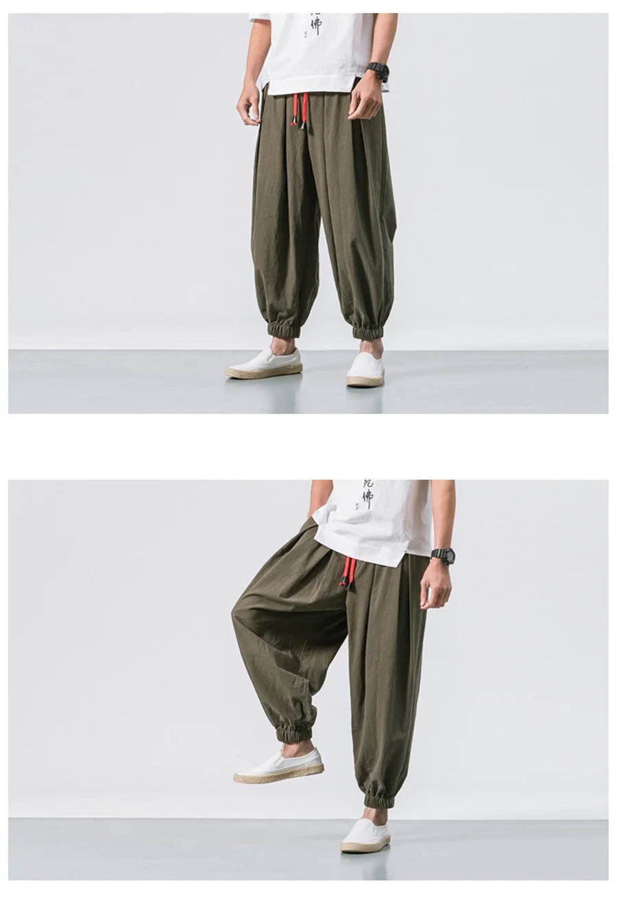 Men Loose Harem Pants