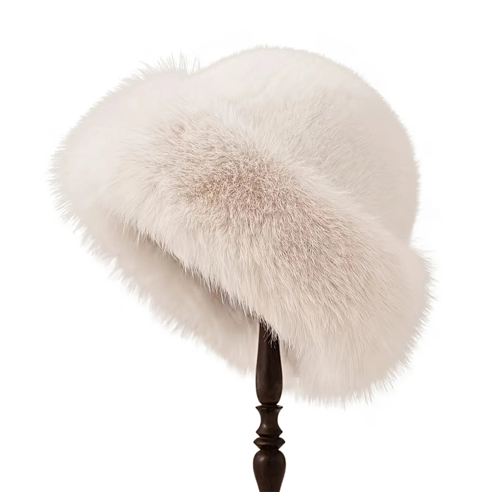 Women's Thicken Plush Warm Fur Hat