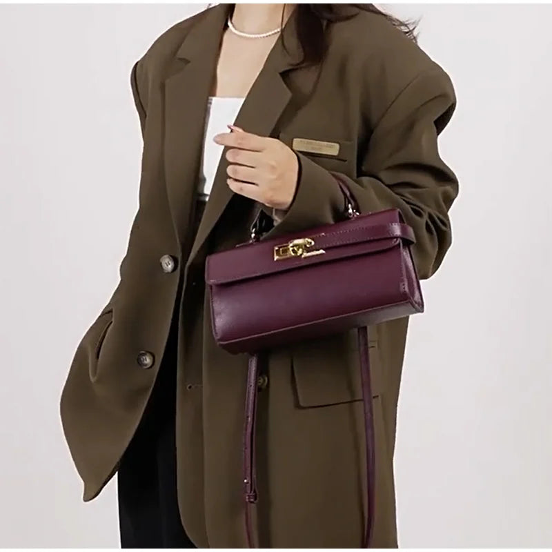 Women's Lock-lock Handbag