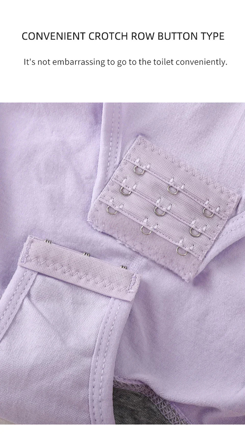 Women Tummy Control Bodysuit Shapewear with Zipper Belt