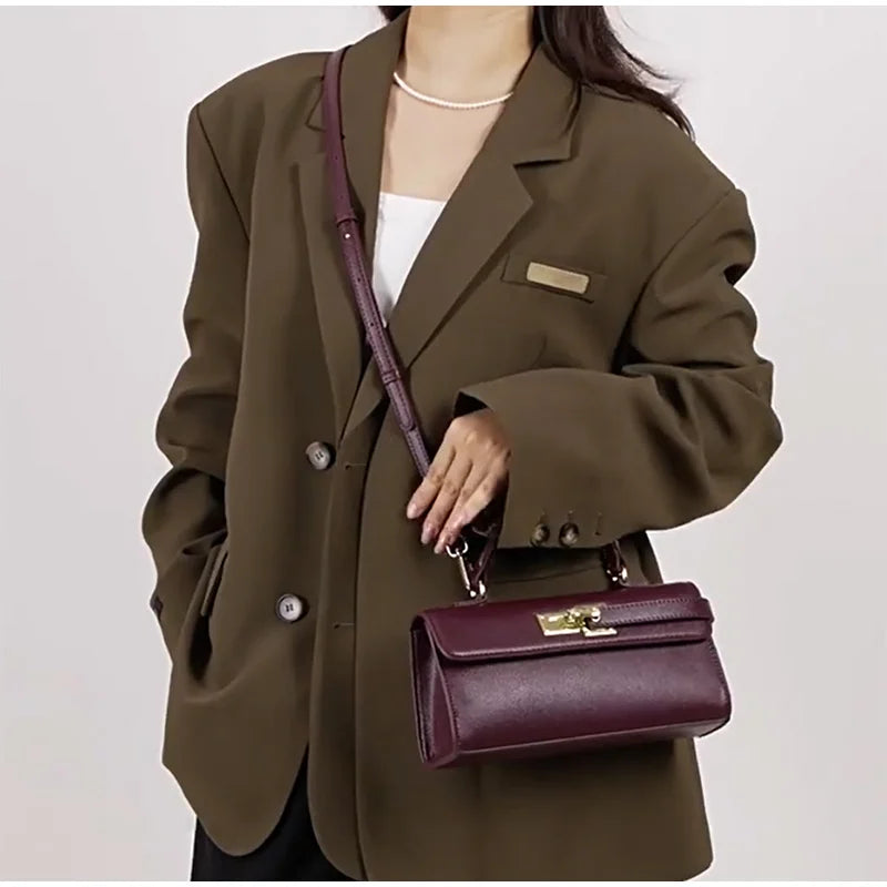 Women's Lock-lock Handbag