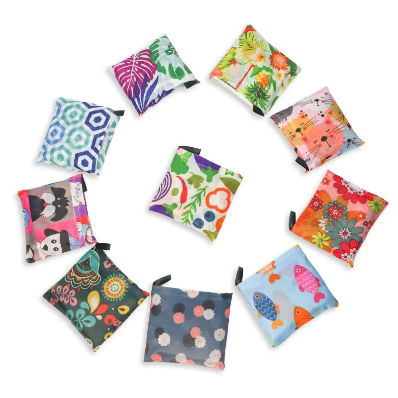 Women's Large Capacity Leopard Print Hand Shopping Bag