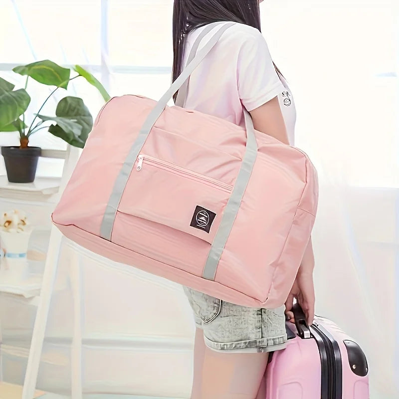 Foldable Travel Duffel Bag for Airlines Carry on Bag for Women
