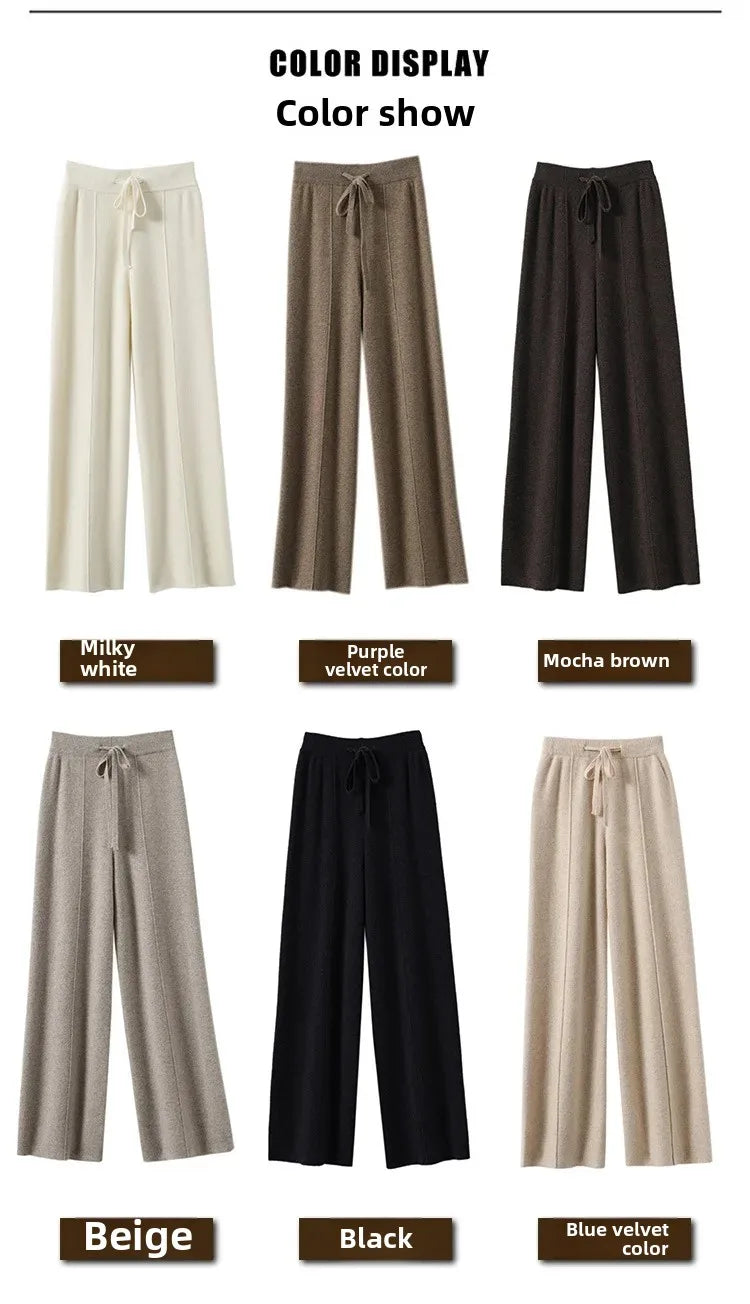 Women's High Waist Wide Leg Pants