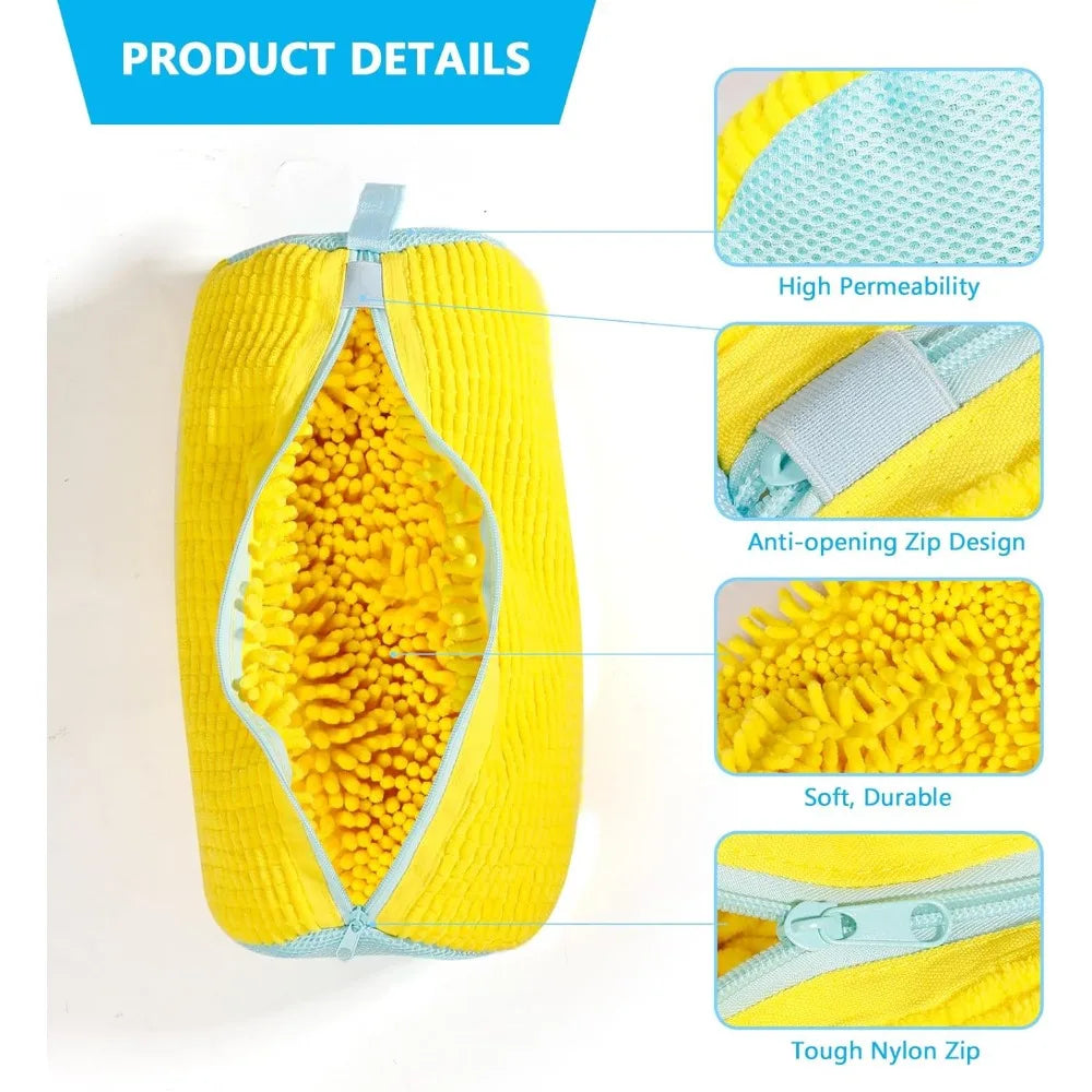 Durable Shoe Washing Machine Zipper Bag for All Shoe Types
