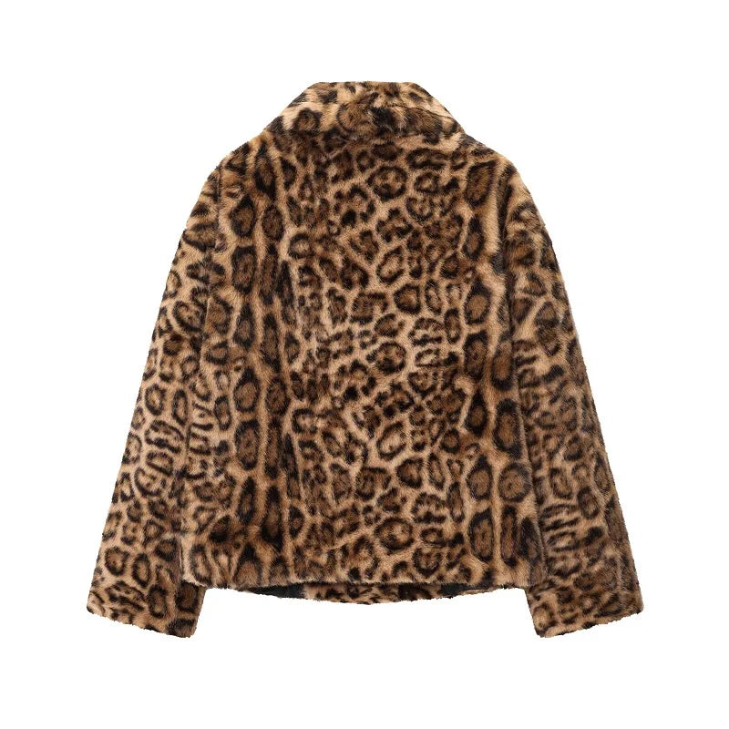 Women's Plush Fluffy Fur Coat