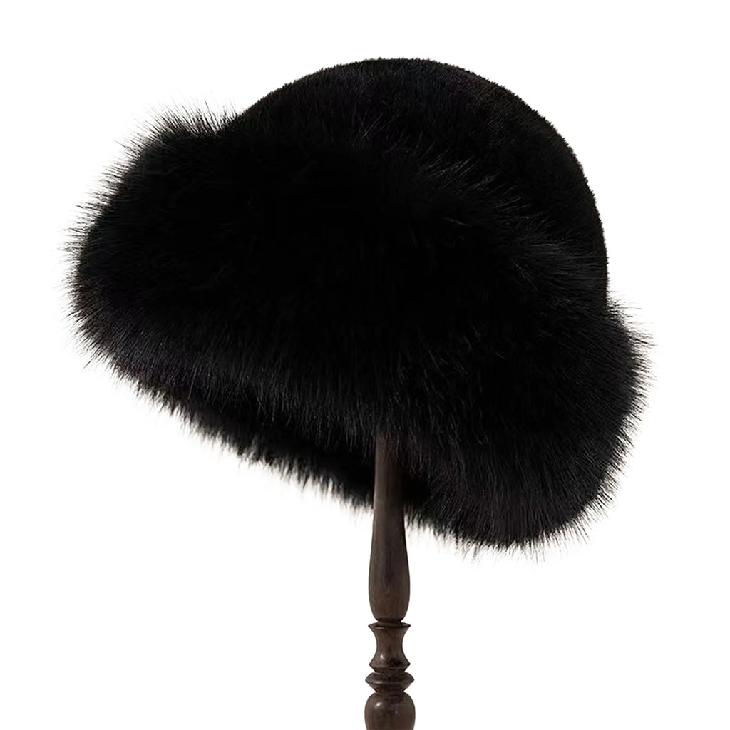Women's Thicken Plush Warm Fur Hat
