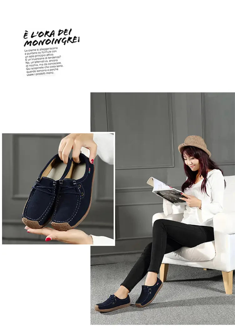 Ladies Casual Comfortable Flat Shoes