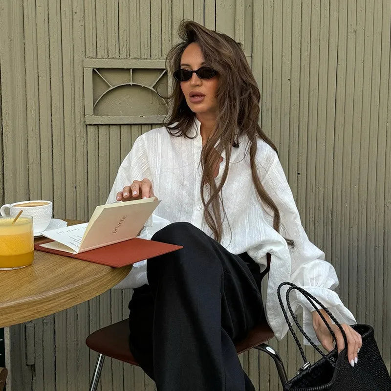 Women's Fashion White Shirts