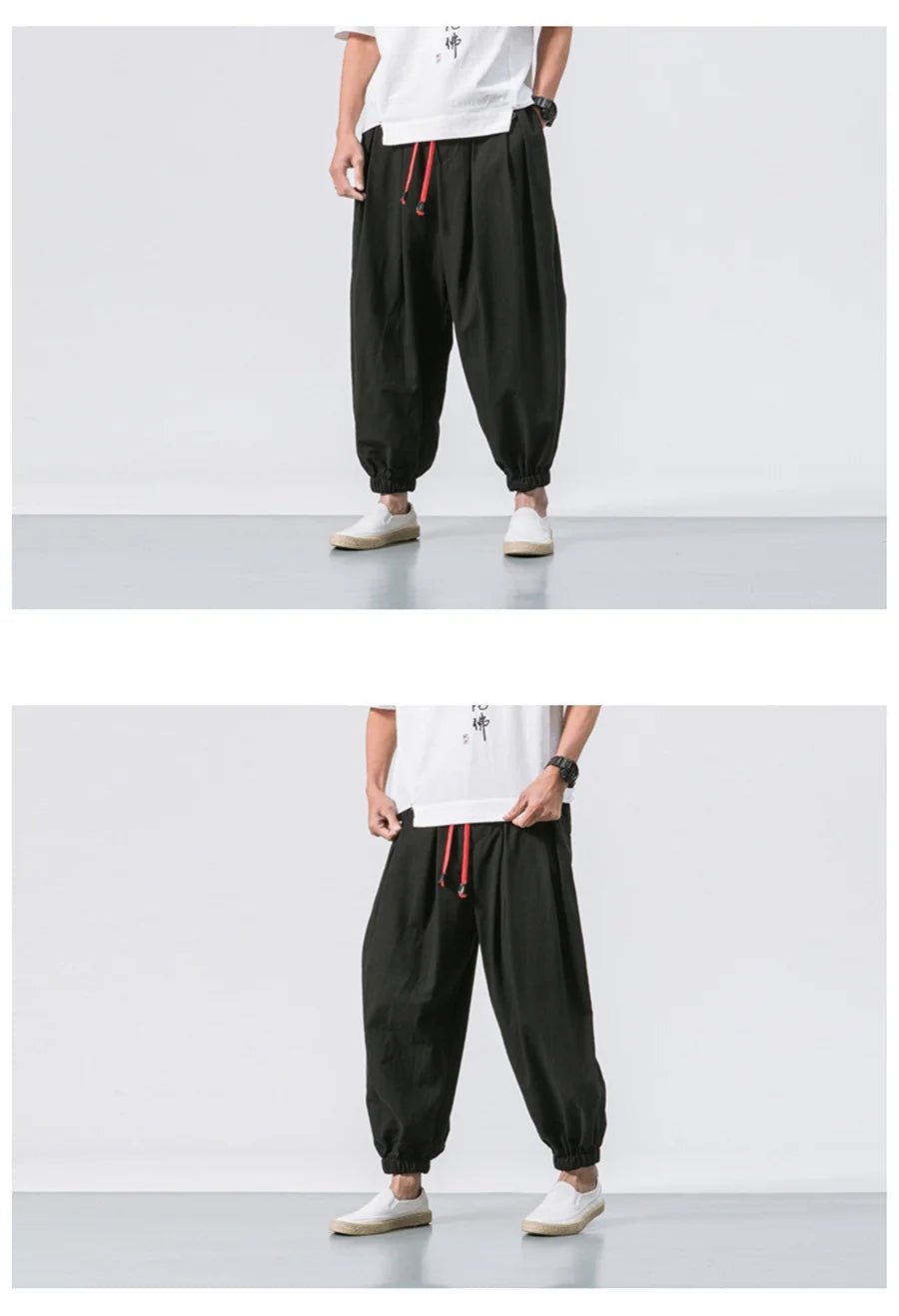 Men Loose Harem Pants